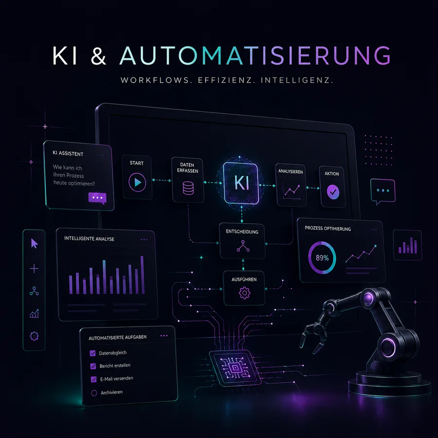 KI und Automatisierung von DOSIGNY — automatisierter Workflow von Datenerfassung bis Ausführung